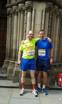 Andy from Silicone runs Great Manchester Run 2015