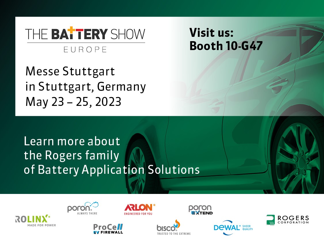 The Battery Show Europe Silicone Engineering